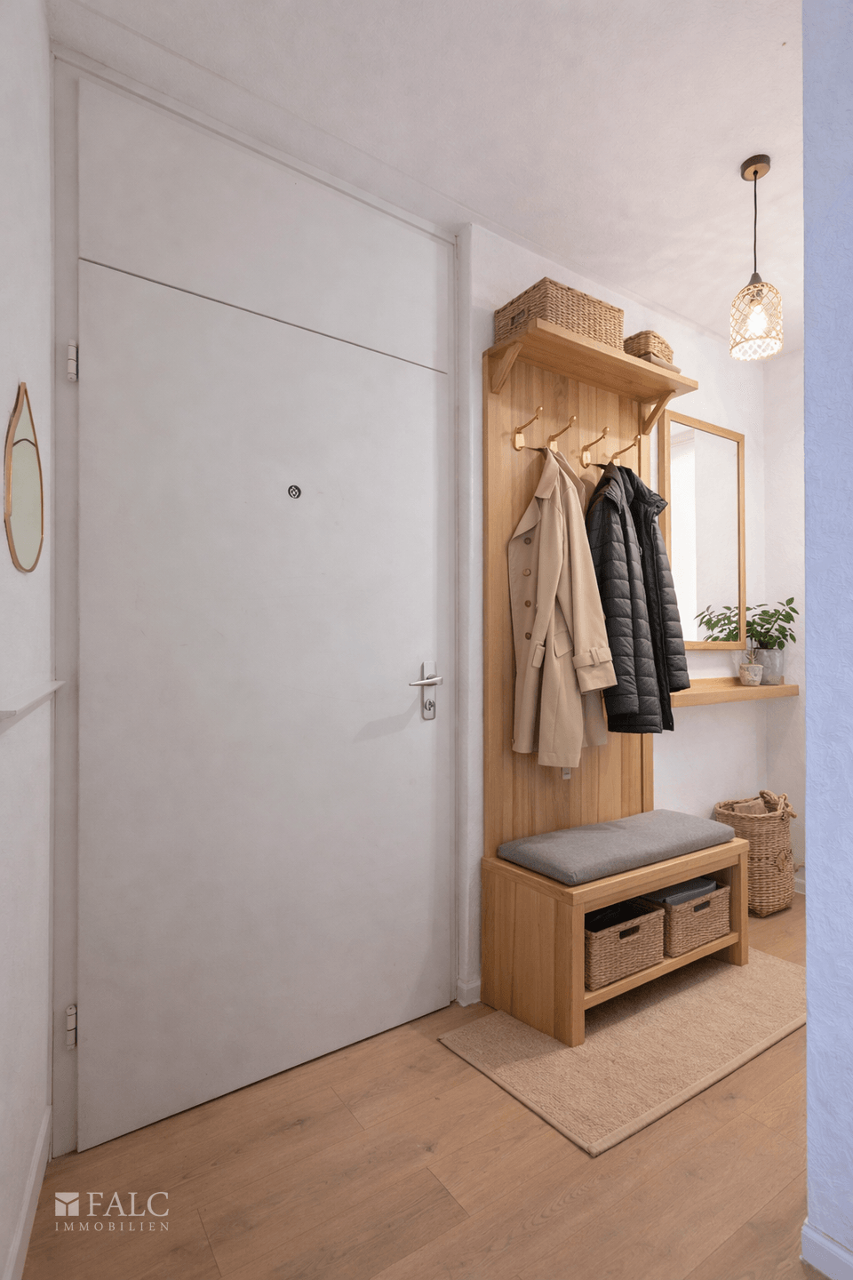 Einrichtungsbeispiel Garderobe